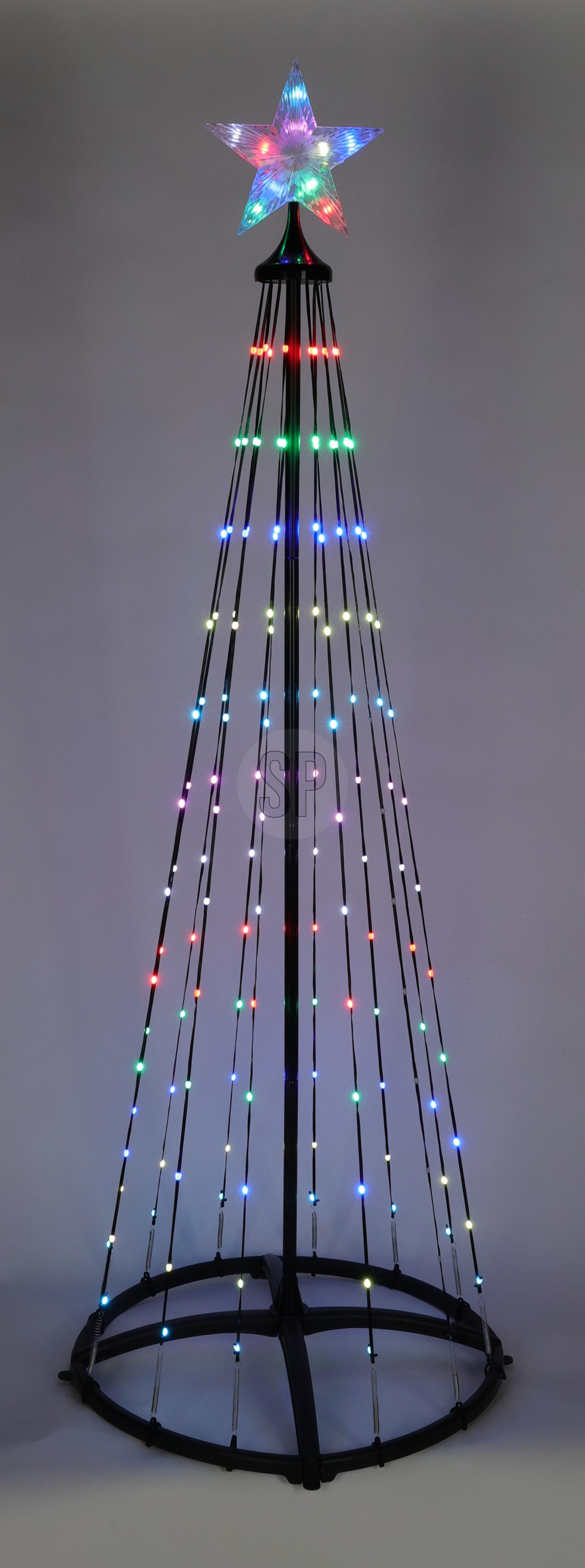 Baum 154LED´s RGB CHRISTMAS
