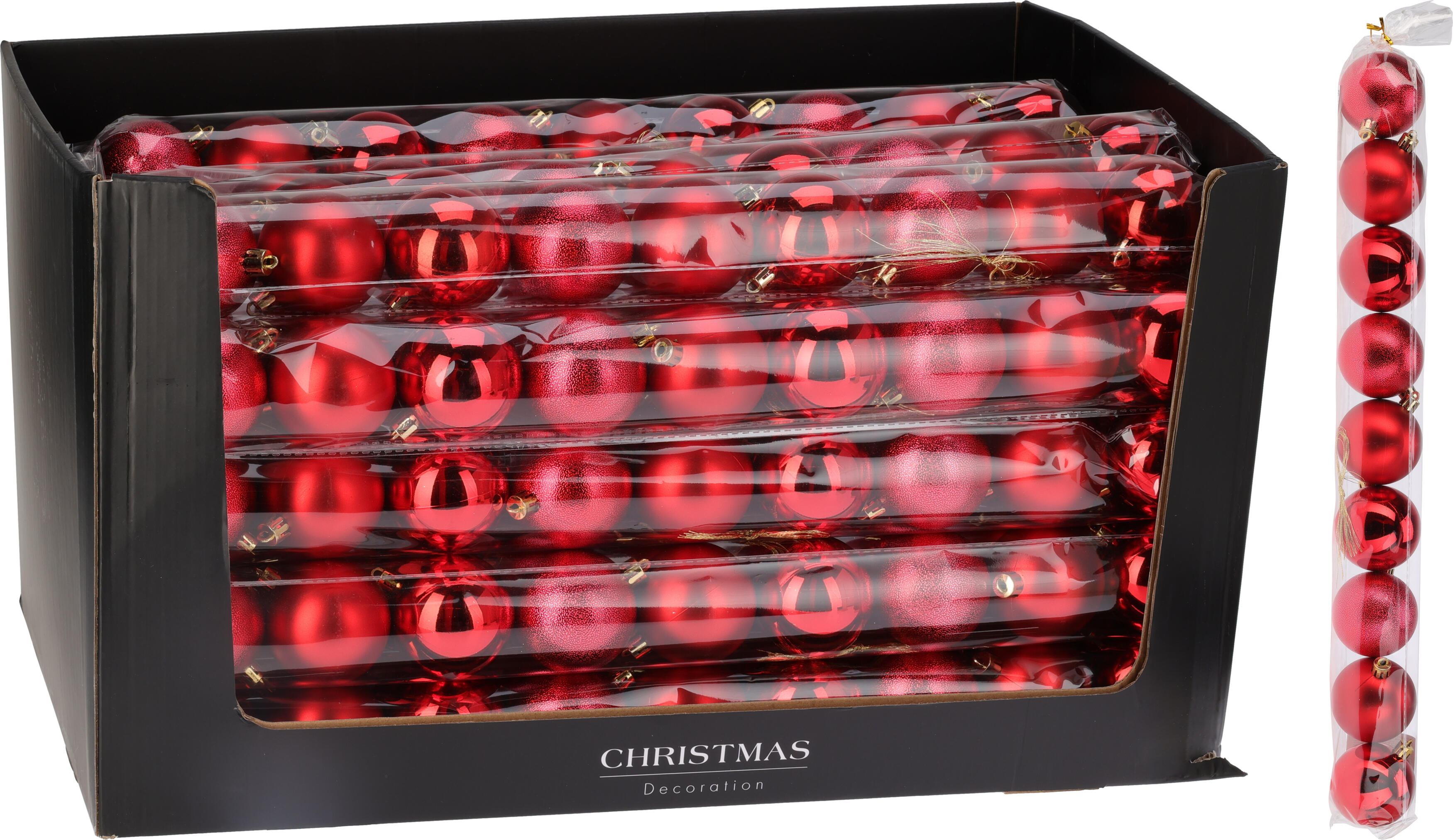 Weihnachtskugel 9er Set  CHRISTMAS