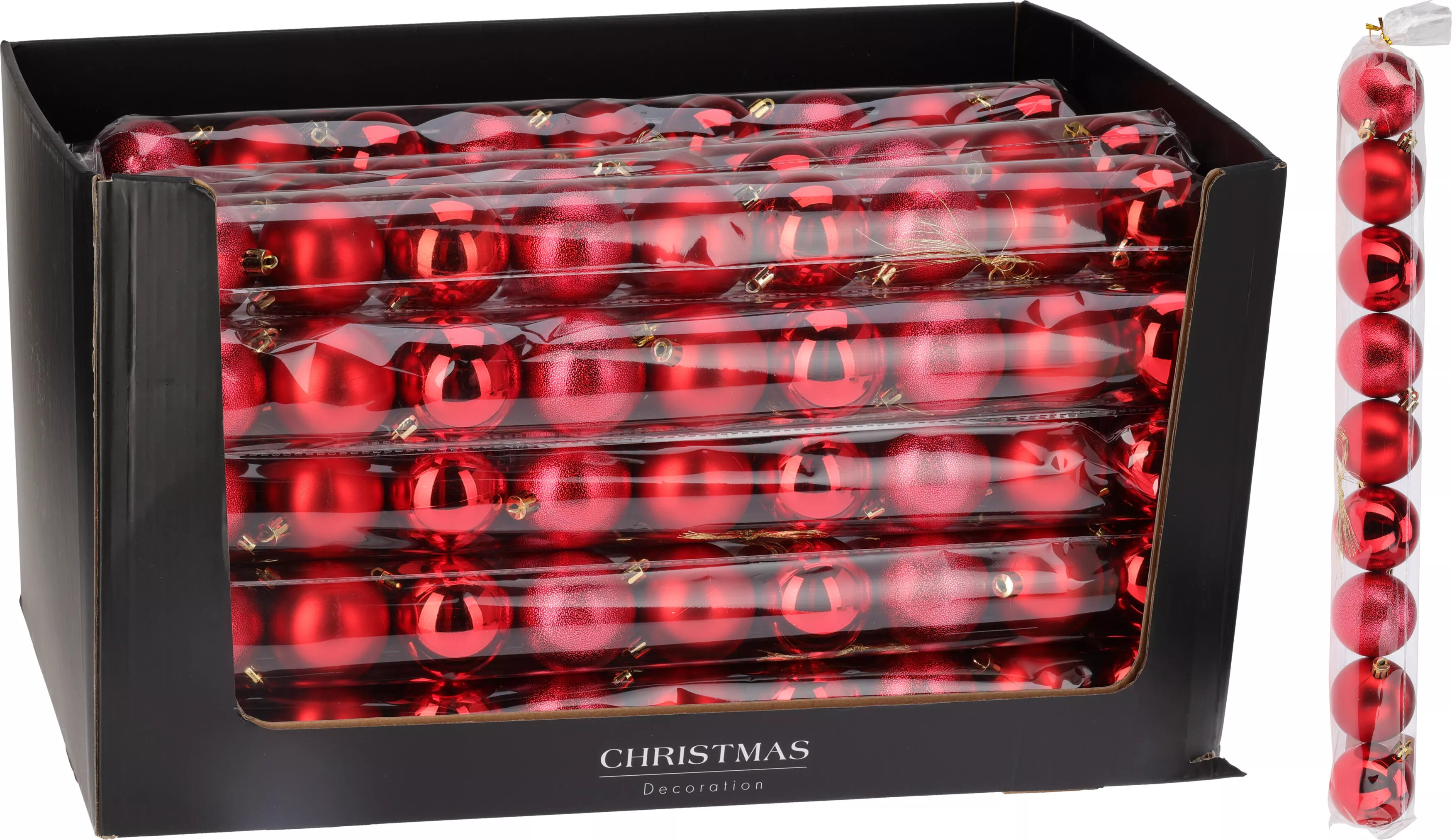 Weihnachtskugel 9er Set  CHRISTMAS