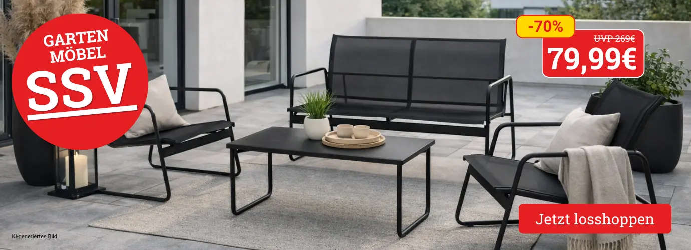 Garten-Lounge-Set SANZA. Jetzt MEGA sparen>