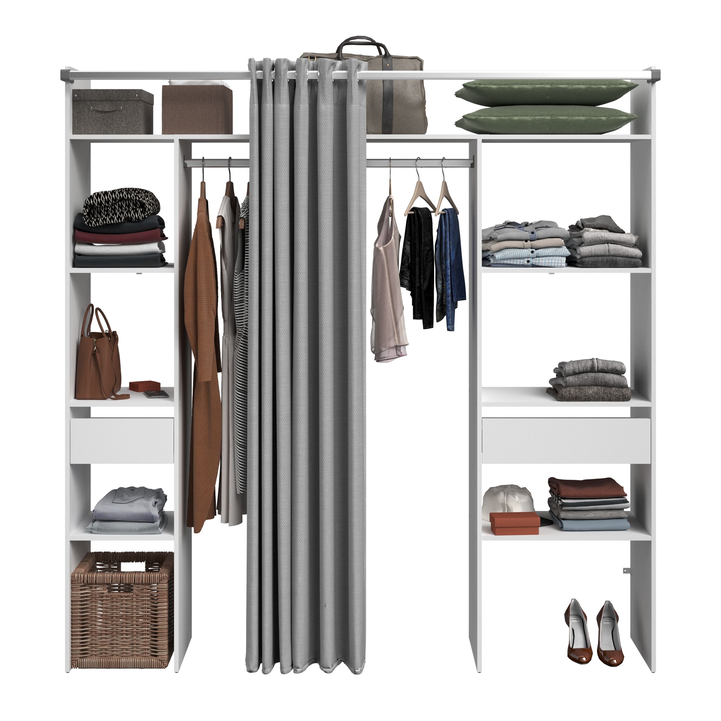 Kleiderschrank COMBI 2