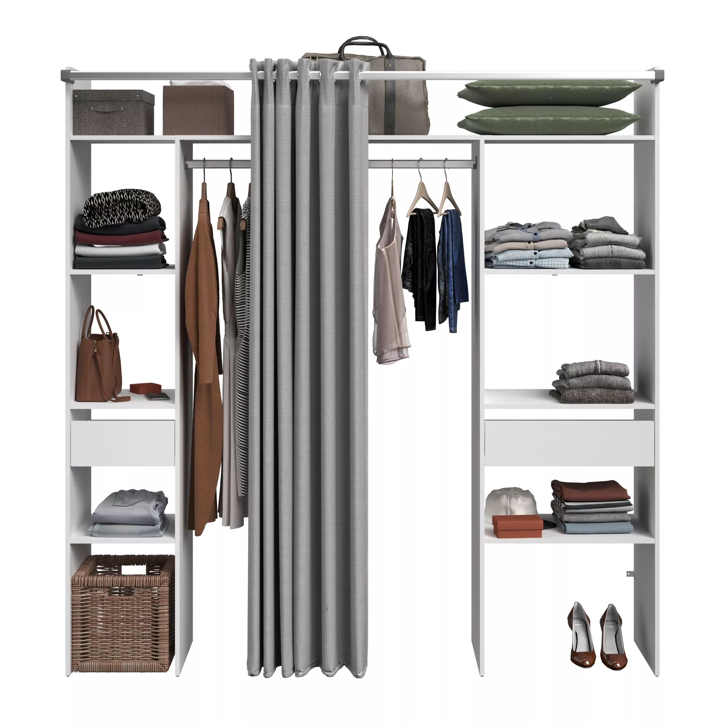 Kleiderschrank COMBI 2