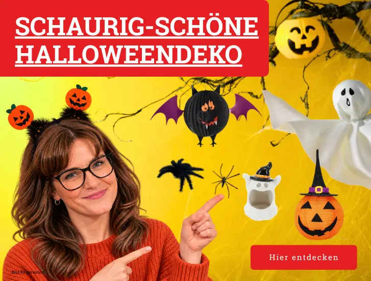 Schaurig-schöne Halloweendeko - hier entdecken>