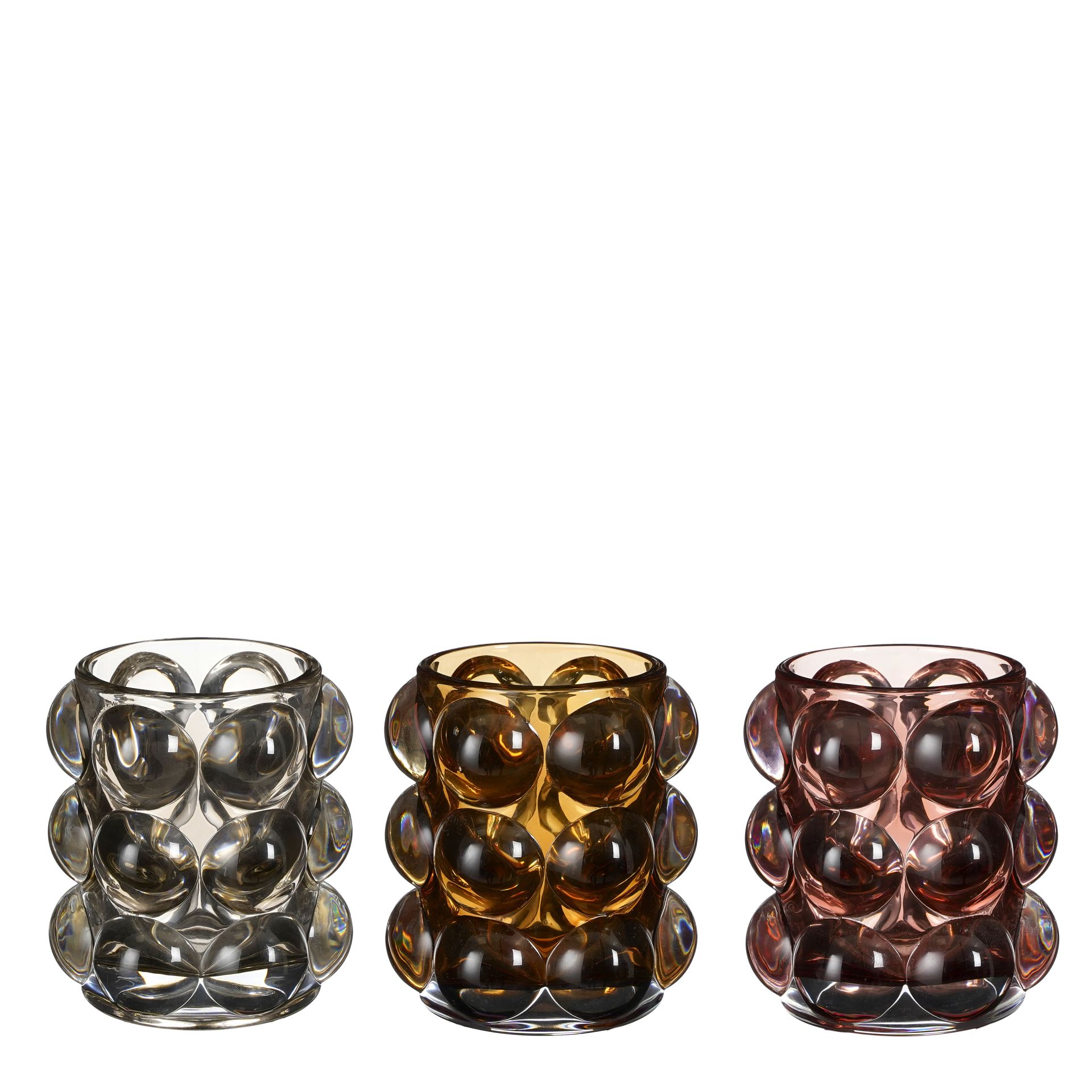 Teelichthalter aus Glas BUBBLES 5170790