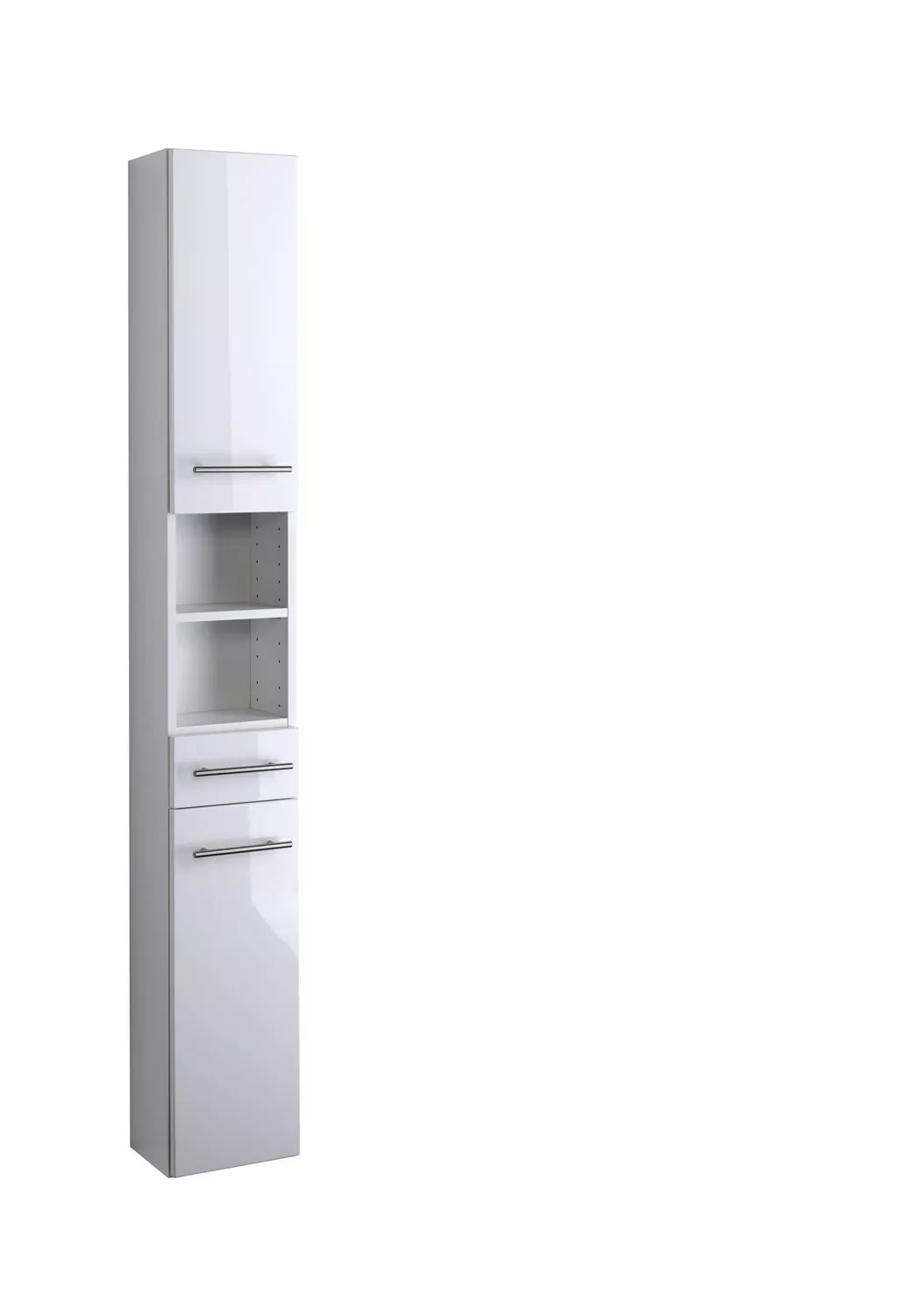 Spannende Badezimmer Hochschrank Weiss Hochglanz Ebenbild