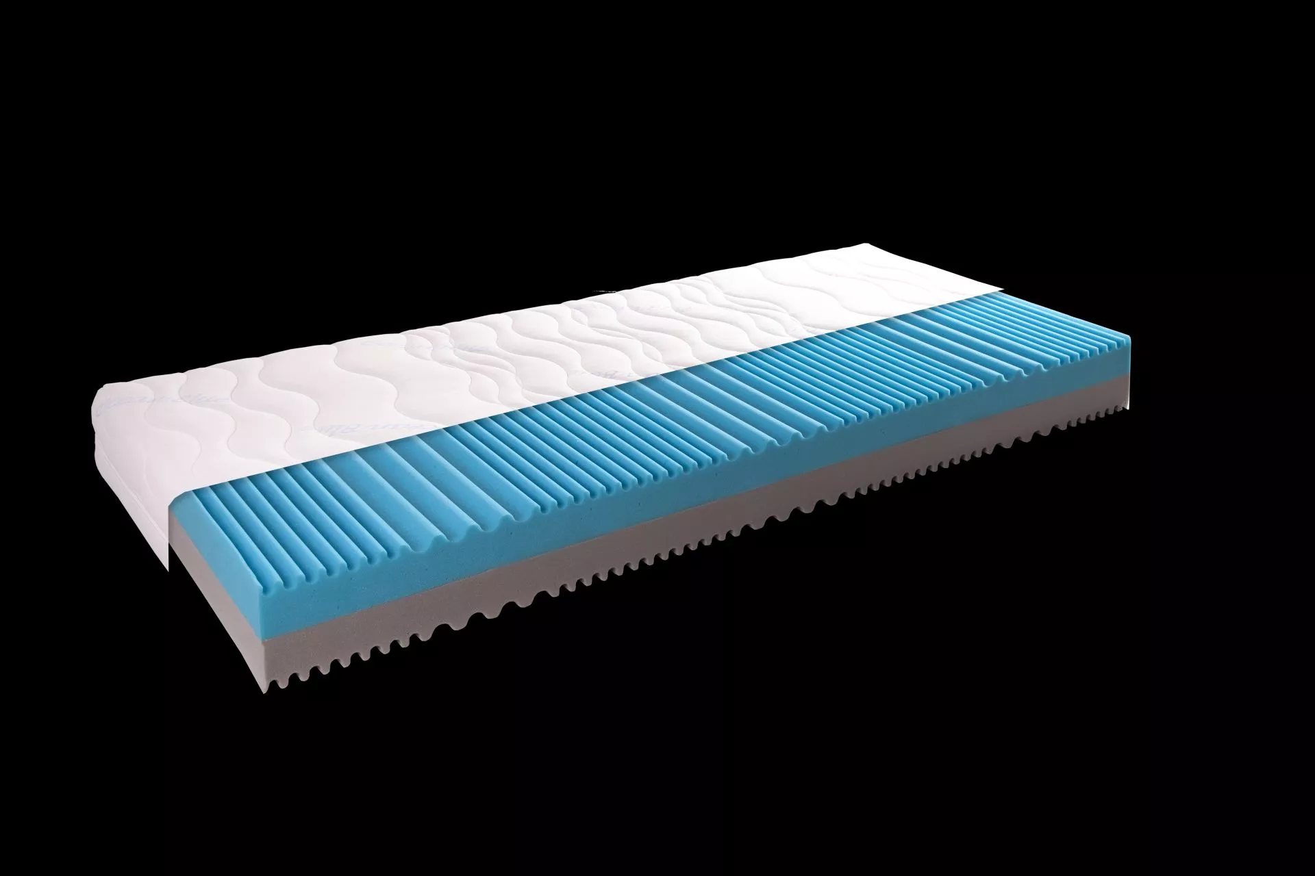 Bodyprotect Kaltschaummatratze Balance Duo 140x200 Cm - 7-Zonen Orthopädisch, Beidseitig H2/H3, Made In EU