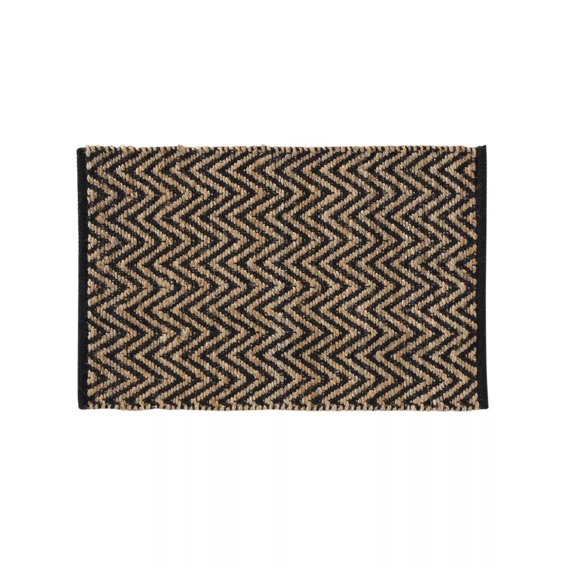 Teppich Jute 60x90cm ZIGZAG